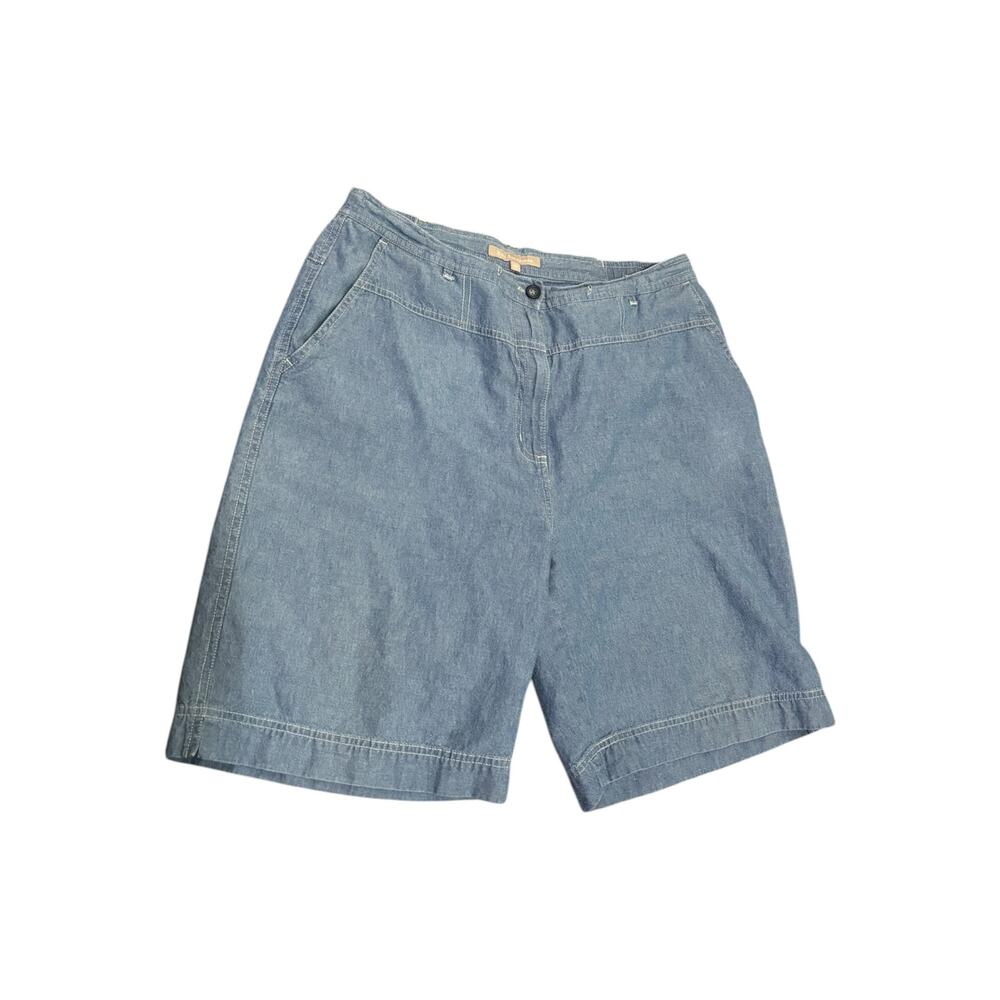 Eric Alexandre Light Blue Denim Bermuda Shorts Size 42/12